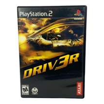 Driv3r 2004 Sony Play Station 2 Tested &amp; Authentic, PS2 Driver 3 - £10.64 GBP