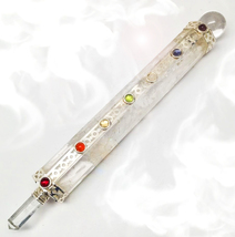 Haunted FREE W $100 127X AURA CLEANSING ALIGNMENT WAND MAGICK CRYSTAL GEM WITCH  image 2