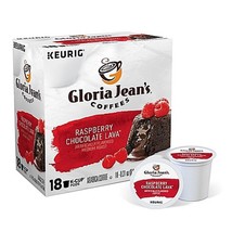 Gloria Jean's Raspberry Chocolate Lava Coffee 18 to 144 K cup Pick Any Quantity - $22.88+