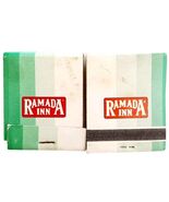 Ramada In Hotel Vintage Matchbook Standard Matches Unstruck Lot Of 2 E19A - €17,04 EUR