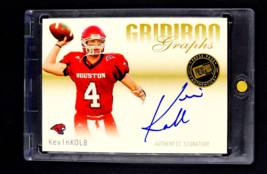 2007 Press Pass  Gridiron Graphs Autograph Gold #GG-KK Kevin Kolb Rookie... - $3.39