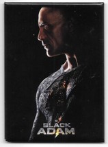 Black Adam Movie Silhouette View Poster Image Refrigerator Magnet NEW UN... - £3.13 GBP