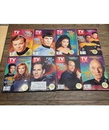 Lot of 8 TV Guide 35 Years of Star Trek Books Stewart Backula Nimoy Shat... - $460.77 MXN