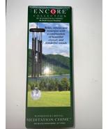 Woodstock Chimes - 16&#39;&#39; Crystal Meditation Chime - Black  - CCMK - $451.41 MXN