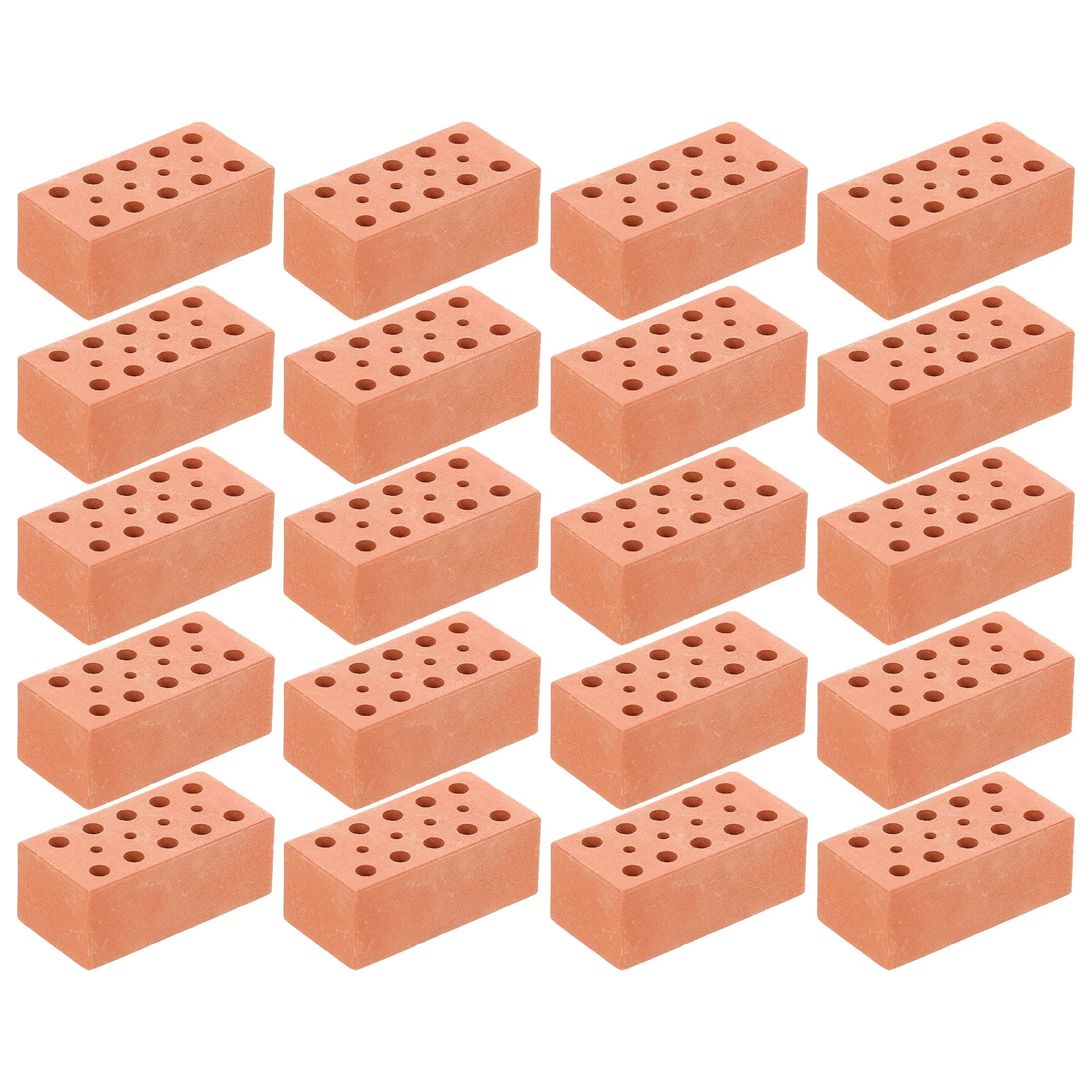 20 Pcs Simulated Brick DIY Miniature Bricks Layout Decors Miniatures Accessories - £10.85 GBP+