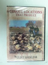 Clint Locklear &quot;Coyote Locations That Produce&quot; DVD  Traps Trapping - £18.20 GBP