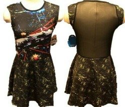 Star Wars Fighter Sheer Back Licensed Dress - £19.98 GBP