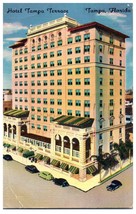 Hotel Tampa Terrace Tampa Florida Postcard Posted 1952 - £5.21 GBP