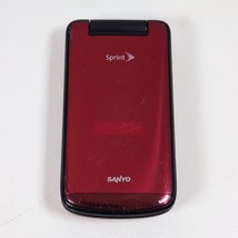Sanyo Mirro SCP-3810 Red Flip Phone (Sprint) - £19.74 GBP