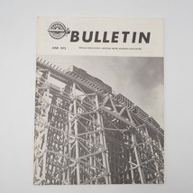 NMRA Bulletin Magazine June 1975 National Model Railroad Association - £7.87 GBP