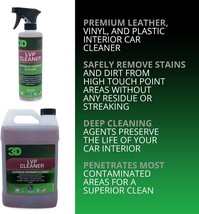 3D LVP Cleaner-16oz/1G-Leather+Vinyl+Plastic-Chemical Degreaser-Protect Car Guys - £12.55 GBP+