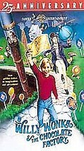 Willy Wonka and the Chocolate Factory (VHS, 1999,Remastered 25th Ann)TESTED RARE - £9.89 GBP