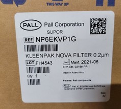 Pall Corporation Kleenpak Nova Capsule Filter 0.2 µm, Part No: NP6EKVP1G - €207,14 EUR