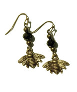 Honey Bee Cottage Charm Dangle Earrings, Nickel-Free Bronze - $119.41 MXN