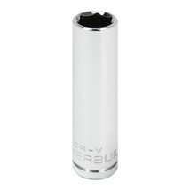 Powerbuilt 1/4 Inch Drive x 9 MM 6 Point Deep Socket - 648301 - £11.58 GBP