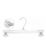 Only Hangers Plastic Pinch Grip Hanger w/Swivel Hook 12&quot; - Clear 30 pk - $550.47 MXN