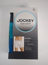 Jockey Signature Men&#39;s Cool Tech Boxer Briefs 3-Pack - Multicolor Size XL  - £23.97 GBP
