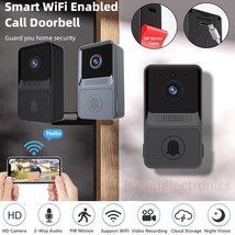 Smart Wireless WiFi Doorbell Intercom Video Camera DoorBell Chime Ring Security - £18.73 GBP
