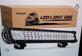 Nilight- 60005C-A, 20&quot; 126W Spot Flood Combo LED Light Bar.  1007bp - $30.60