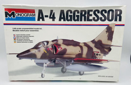 Monogram A-4 Aggressor 1/48 Model Kit 5411 New Sealed Vintage 1979 - $38.24