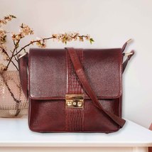 crocodil Leather Hand Bag Women Designer Shoulder Tote Bag - £84.13 GBP