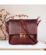 crocodil Leather Hand Bag Women Designer Shoulder Tote Bag - £82.59 GBP