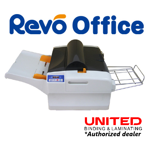 REVO OFFICE Fully Automatic Encapsulation Laminator w Auto Feeder  Auto Cutter