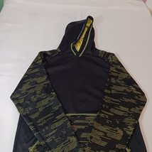 Augusta Men’s Black & Yellow Hoodie Pullover Sweatshirt Size Adult Medium  image 9