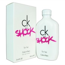 CK One Shock For Her by Calvin Klein for Women 3.4 oz EDT Spray NIB SEALED - £19.36 GBP