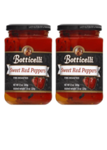 &quot;2-Pack Botticelli Roasted Sweet Red Pepper in Glass Jars - 12 oz &#39;&#39; - £6.41 GBP