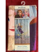 Frozen 2 Elsa Anna Fabric Shower Curtain 72x72” Believe In The Journey K... - £13.58 GBP