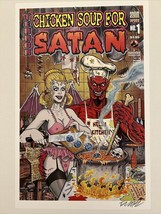 Frank Forte Chicken Soup Satan  Print  7”x11 Signed W/ COA Sexy  Pop Surrealism - £11.19 GBP