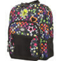 Dickies Double Pocket Black Multi Backpack Brand New - £32.95 GBP