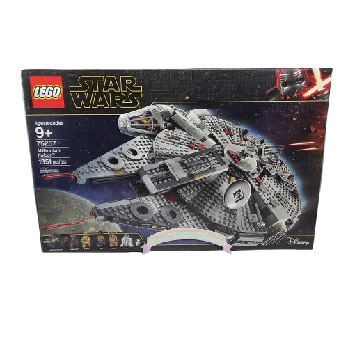 LEGO 2019 STAR WARS MILLENNIUM FALCON # 75257 1351 PIECE SET NEW SEALED ... - $213.75