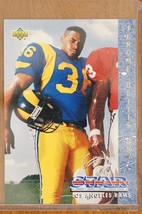 1993 Upper Deck Star Rookie Football Card Jerome Bettis Los Angeles Rams #20 - £4.70 GBP