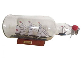 [Pack Of 2] HMS Victory Model Ship in a Glass Bottle 11&quot;&quot; - £65.84 GBP
