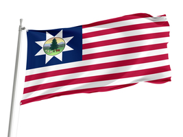 Vermont 1837-1923 ,Size -3x5Ft / 90x150cm, Garden flags - $29.80