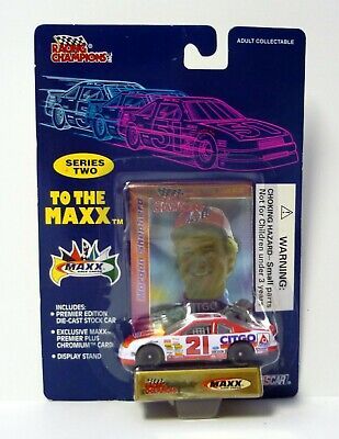 Racing Champions Morgan Shepherd #21 NASCAR To The Maxx White Die-Cast C... - $3.70