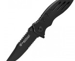 Smith &amp; Wesson Extreme Ops Liner Lock Folding Knife Partially Serrated C... - $105.96