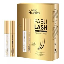 4 Long Lashes Fabulash SET Primer + Mascara Step 1 &amp; 2 NEW -FREE SHIPPING - £35.67 GBP