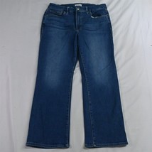 Good American 10 / 30 High Rise Kick Cropped Stretch Denim Womens Jeans - £23.88 GBP