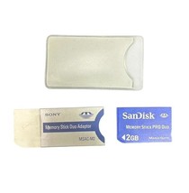 SONY Memory Stick Duo Adaptor + SanDisk PRO Duo Card 2GB Free Domestic S... - $731.94 MXN