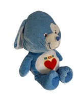 Care Bear Cousins Plush Dog Loyal Heart 2004 Blue 13  Plush Stuffed  Ani... - $299.11 MXN