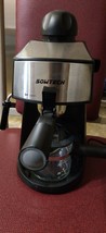 Sowtech CM6811 Automatic Steam 4 Cup Espresso Cappuccino Coffee Maker - $20.57