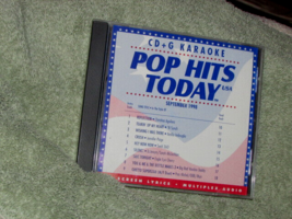 POP HITS TODAY USA September 1998 on screen  lyrics  Karaoke CD&amp;G (case2-67) - £15.60 GBP