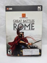 The History Channel Great Battles Of Rome PC Video Game With Box And Manual  - £27.95 GBP