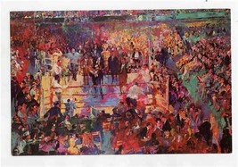 LeRoy Neiman Knoedler Postcard Introduction of Champions Madison Square ... - £12.38 GBP