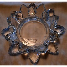 New Clear Crystal Lotus Flower Shaped 3 Layer Candle Holder - £25.48 GBP