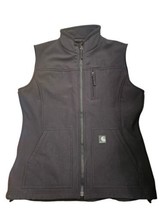 Carhartt Women’s Softshell Fleece Lined Vest Size Large Work Wear Ranch ... - $38.95