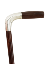 Sterling silver cane Art Deco Walking gentleman cane handle in sterling ... - £99.68 GBP